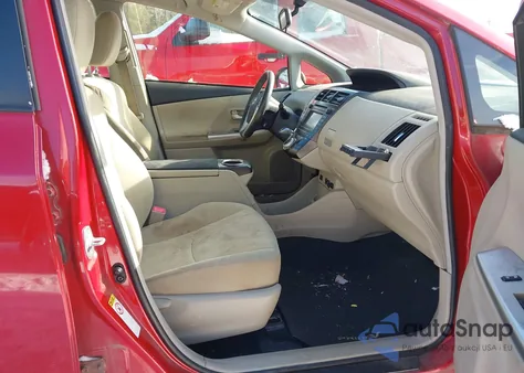 2012 Toyota Prius V Three from USA, damaged, VIN JTDZN3EU2C3155206